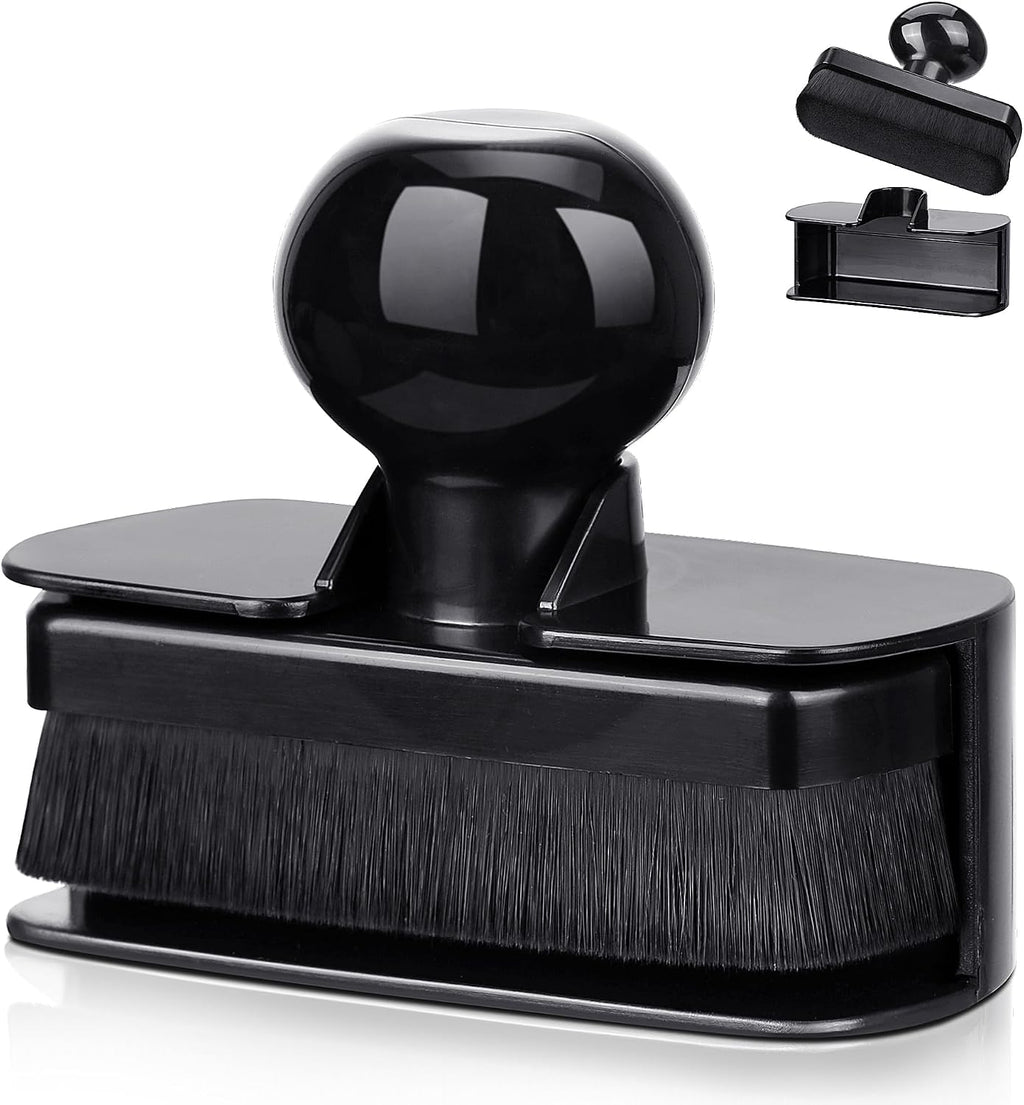 Car Tire Shine Applicator,Large Vegan Tire Shine Brush - Automotive Tire Dressing Applicator Brush with Storage Stand