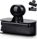 Car Tire Shine Applicator,Large Vegan Tire Shine Brush - Automotive Tire Dressing Applicator Brush with Storage Stand