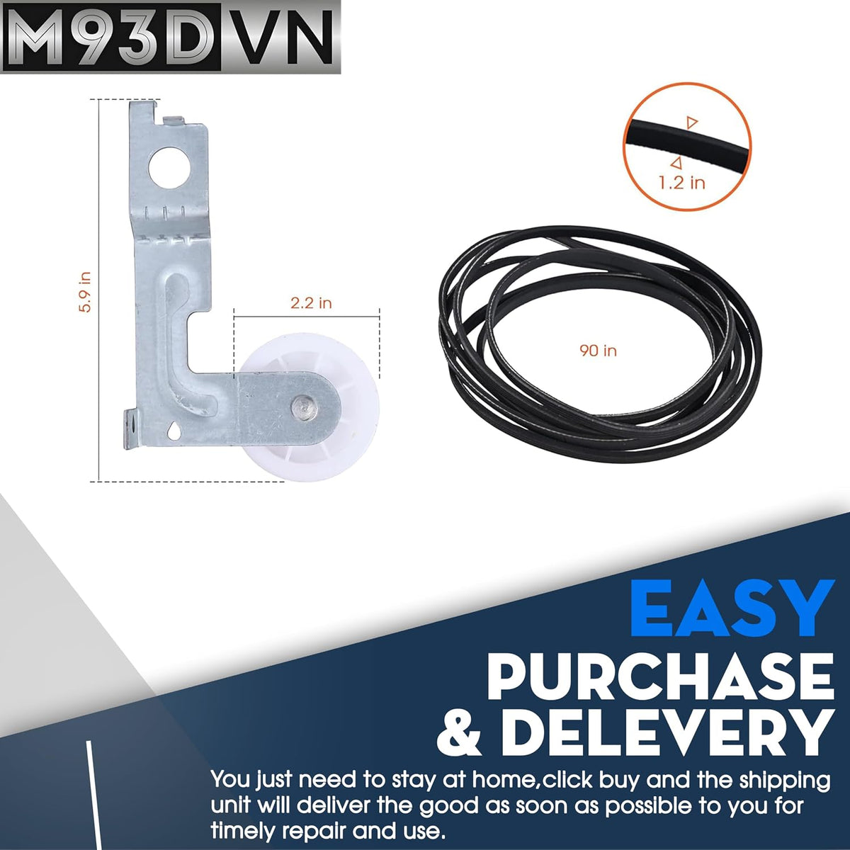 DLEX3250R DLEX3250W DLEX3360R DLEX3360V Dryer Repair Kit For LG