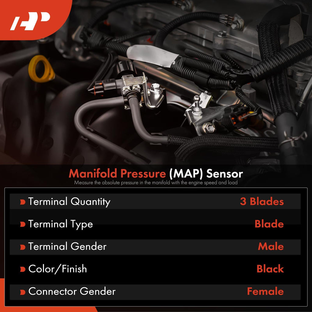 A-Premium Fuel Tank Pressure Sensor Compatible with Subaru
