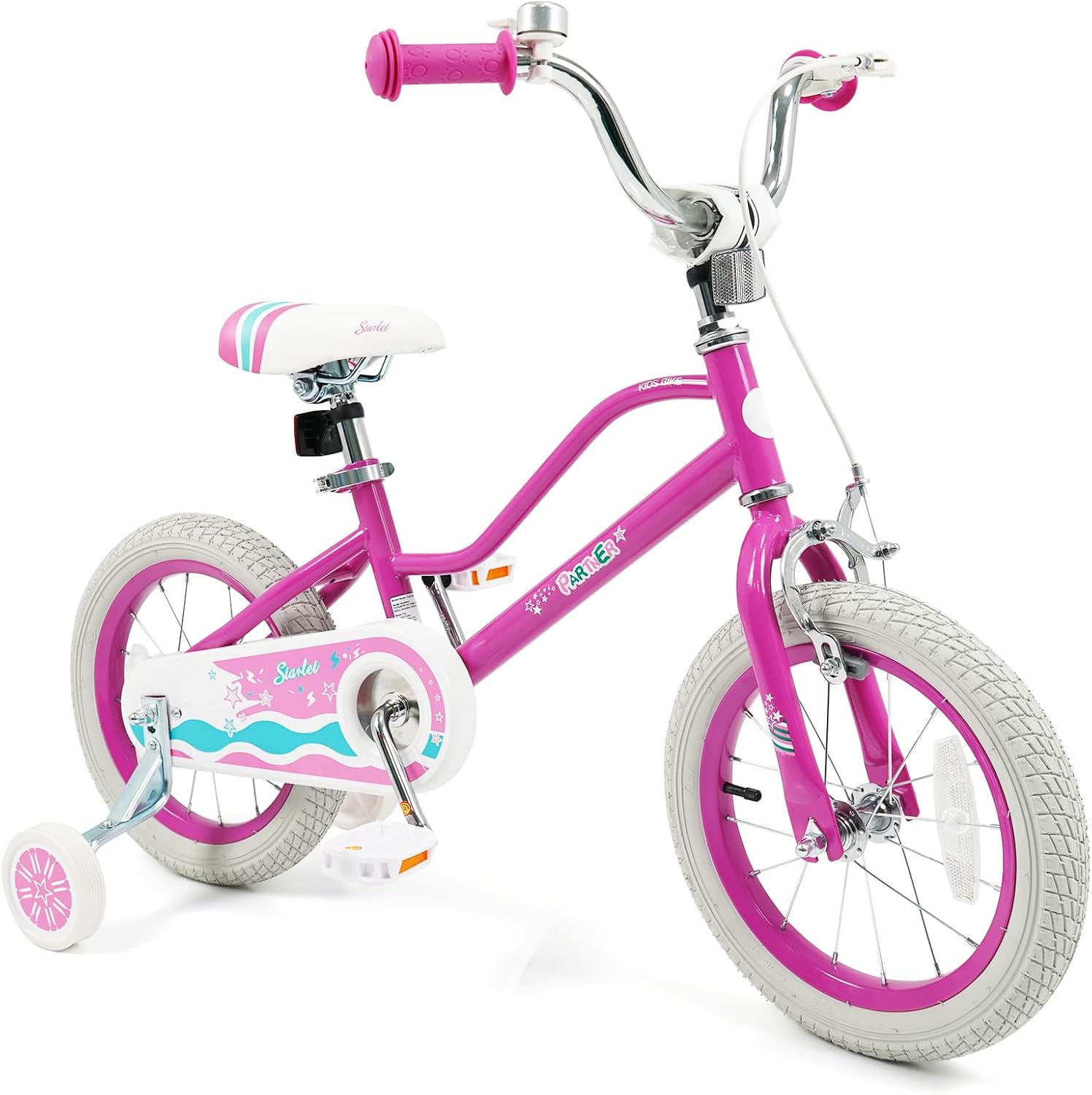Kids Bike for 3-8 Years Old Boys Girls, 12 14 16 18 Inch Bicycle | Bike with Training Wheels, Adjustable Seat &
