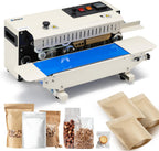 Commercial Heat Sealer Machine, 650W Continuous Bag Band Sealing Machine