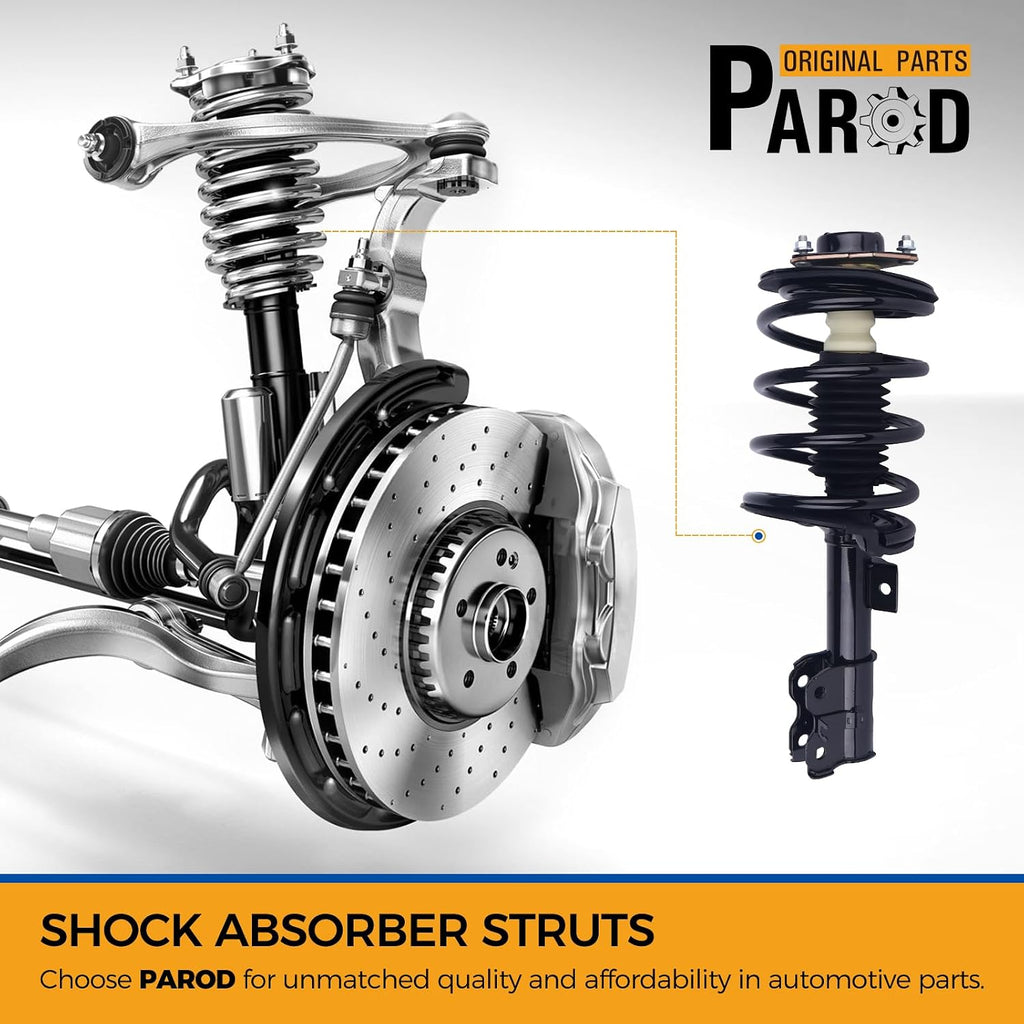 PAROD 2PCS Front Shock Absorber Struts Fit 2002-2006 Nissan Altima 3.5L V6