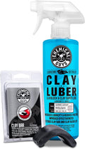 Heavy Duty Clay Bar & Luber Kit, Paint Prep, 2-Piece Set | Heavy-duty clay bar with lubricant lifts heavy overspray