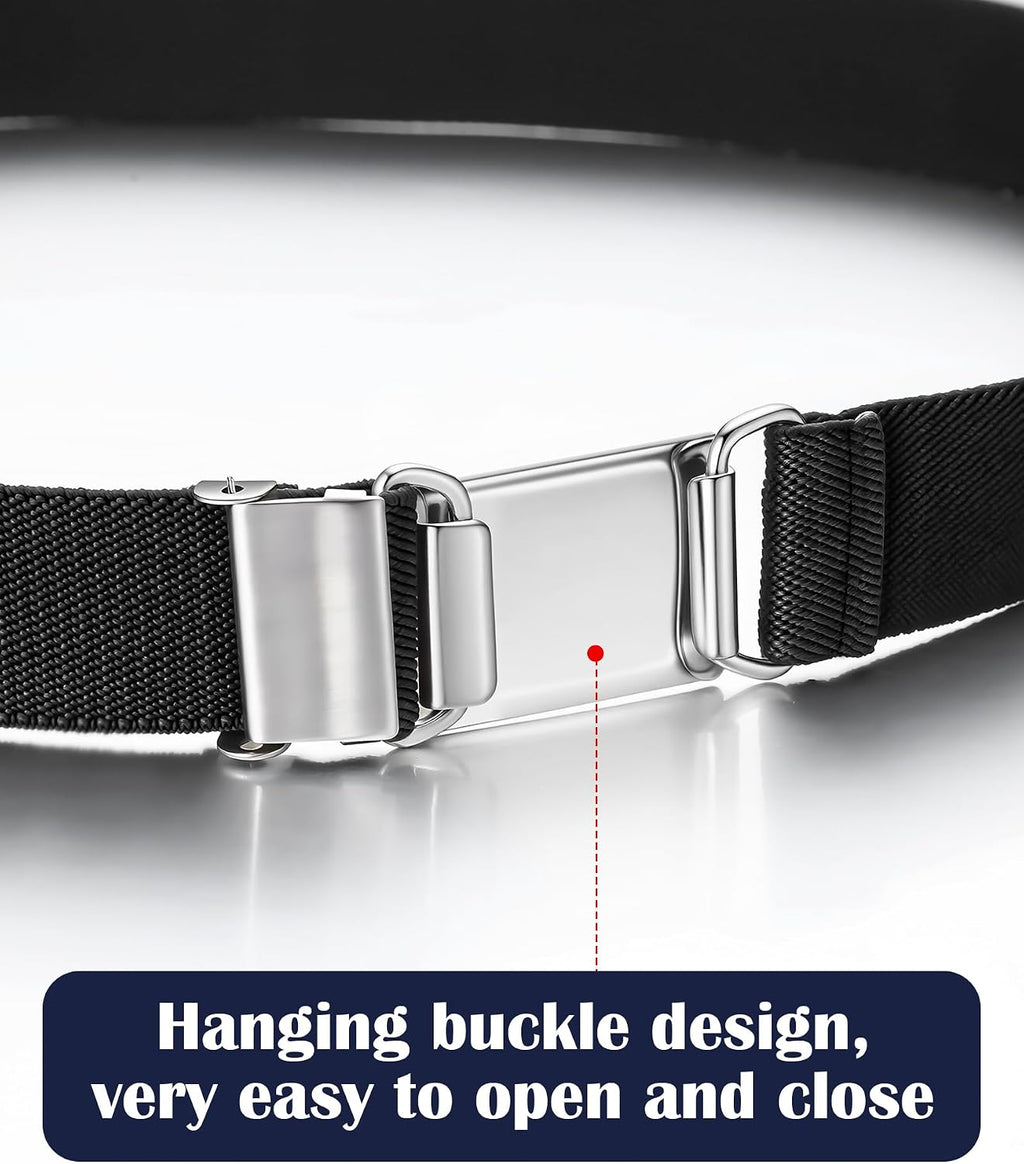 4 Pcs Kids Buckle Belt Kid Adjustable Elastic Belt Boy Stretch Belt for Children Favor