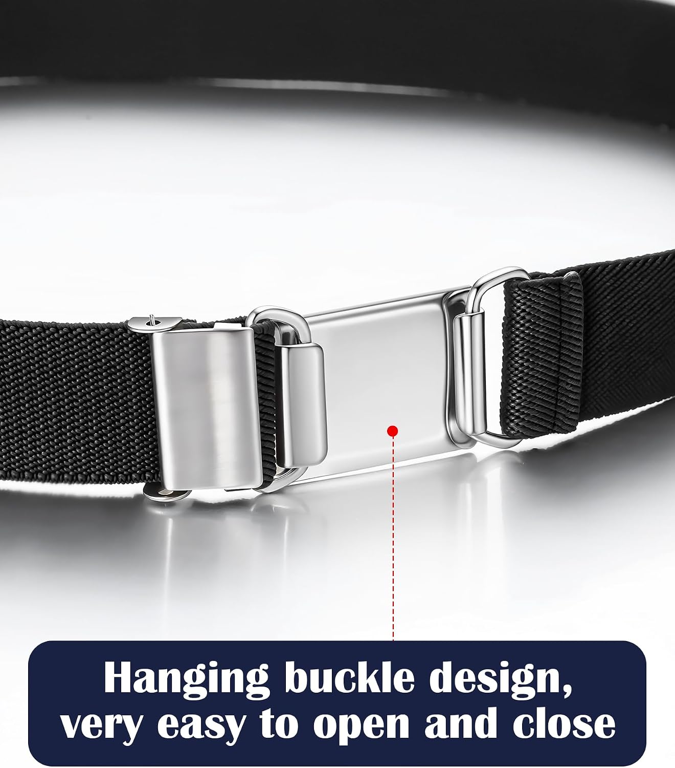 4 Pcs Kids Buckle Belt Kid Adjustable Elastic Belt Boy Stretch Belt for Children Favor