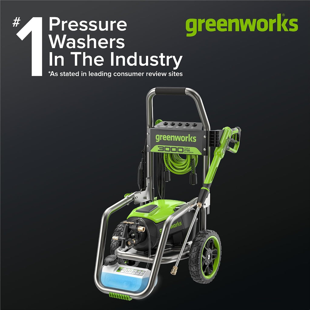 3000 PSI (2.0 GPM Max) Brushless Electric Pressure Washer