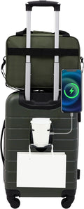 Smart Spinner Hardside Luggage, 2 Piece Set, Deep Depths