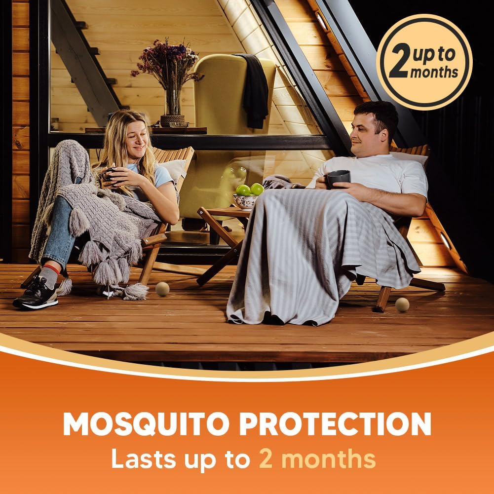 Mosquito Repellent Outdoor Patio, Indoor Mosquito Repellent Balls 8 Packs | Mosquito Deterrent for Yard, Mosquito