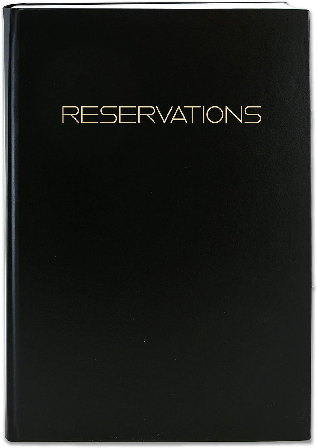 Restaurant Reservation Book, Black, Hardbound, 408 Pages