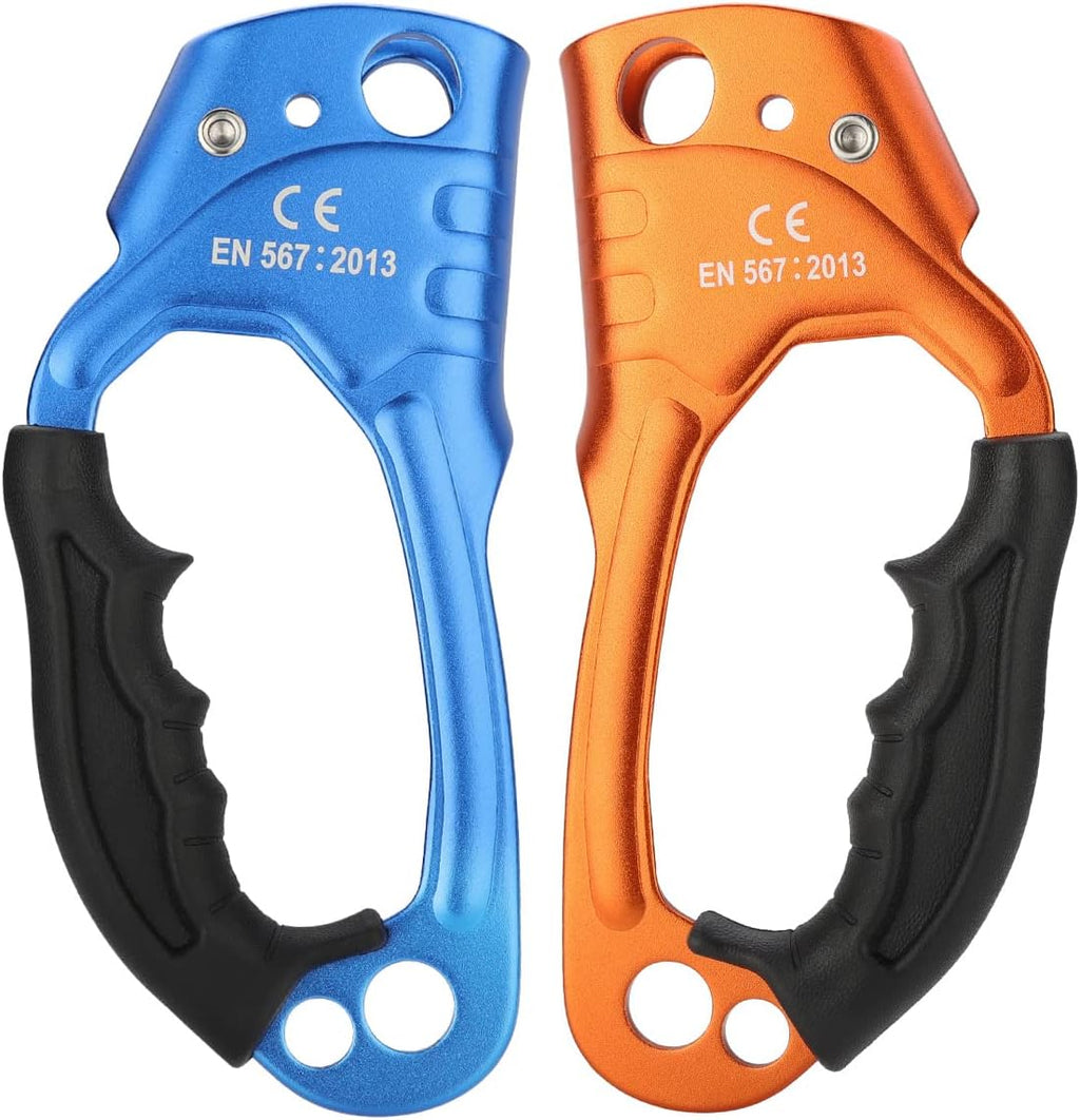 Climbing Hand Ascender for Rock Climbing Arborist (Right and Left) for 8~13 mm Rope