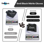 Nitrile Exam Gloves 6Mil Disposable Glove Food Grade 120PCs Small
