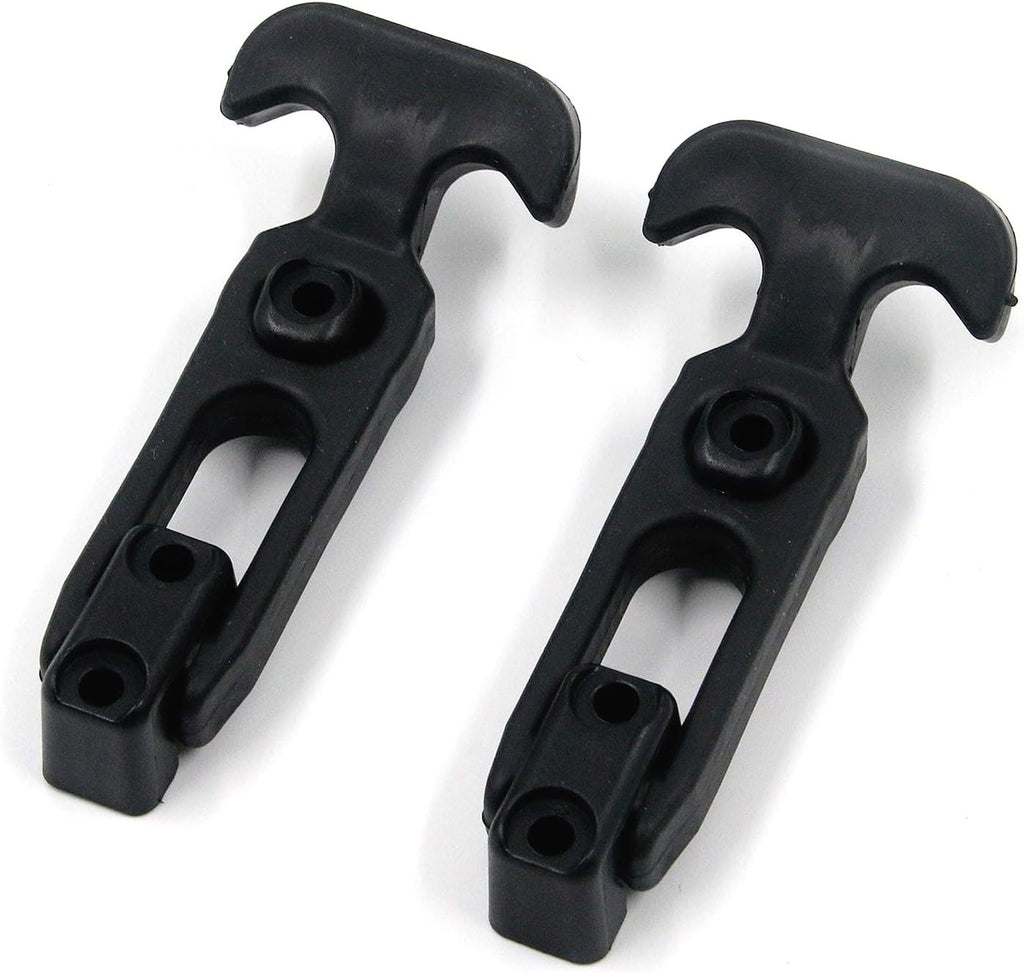 T Tulead 2PCS Boat Hatch Latches Rubber T Handle Draw Latch 4.3" x 2"