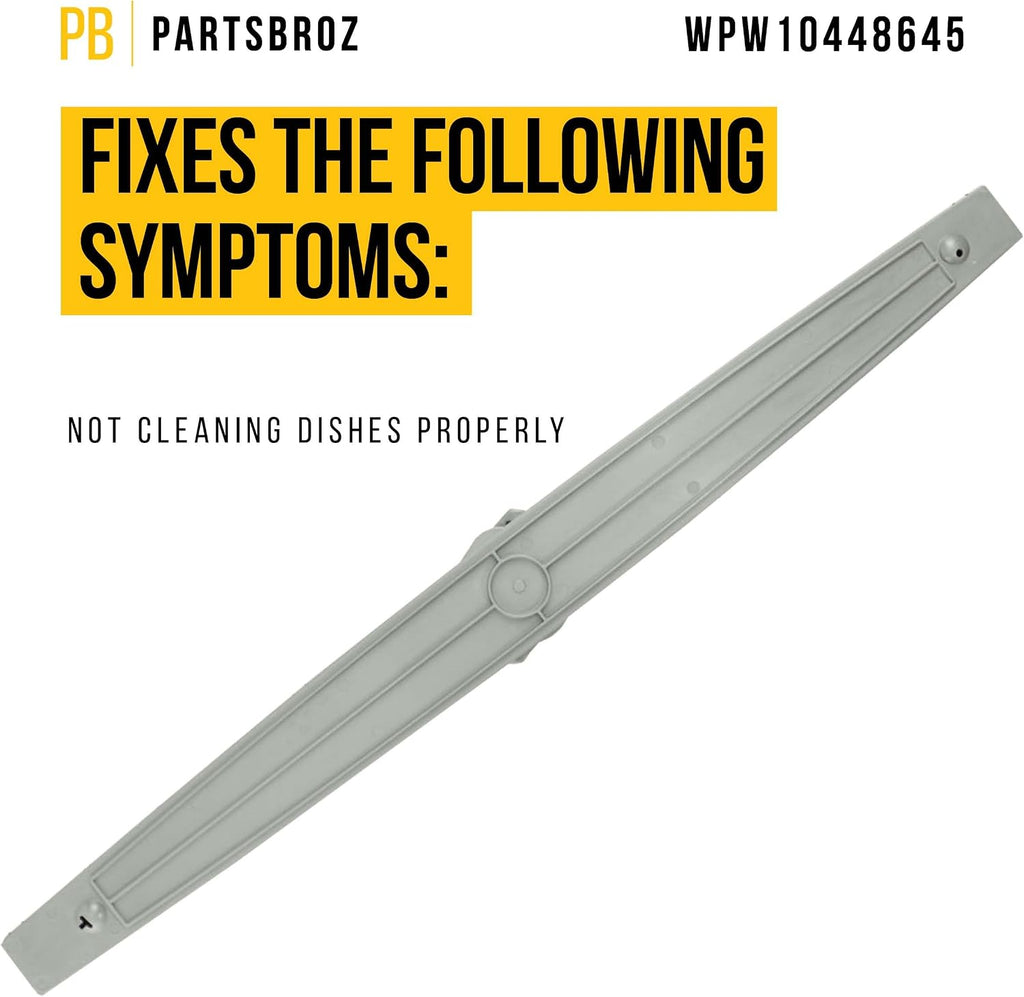 Dishwasher Middle Spray Arm for KitchenAid KDFE204ESS0