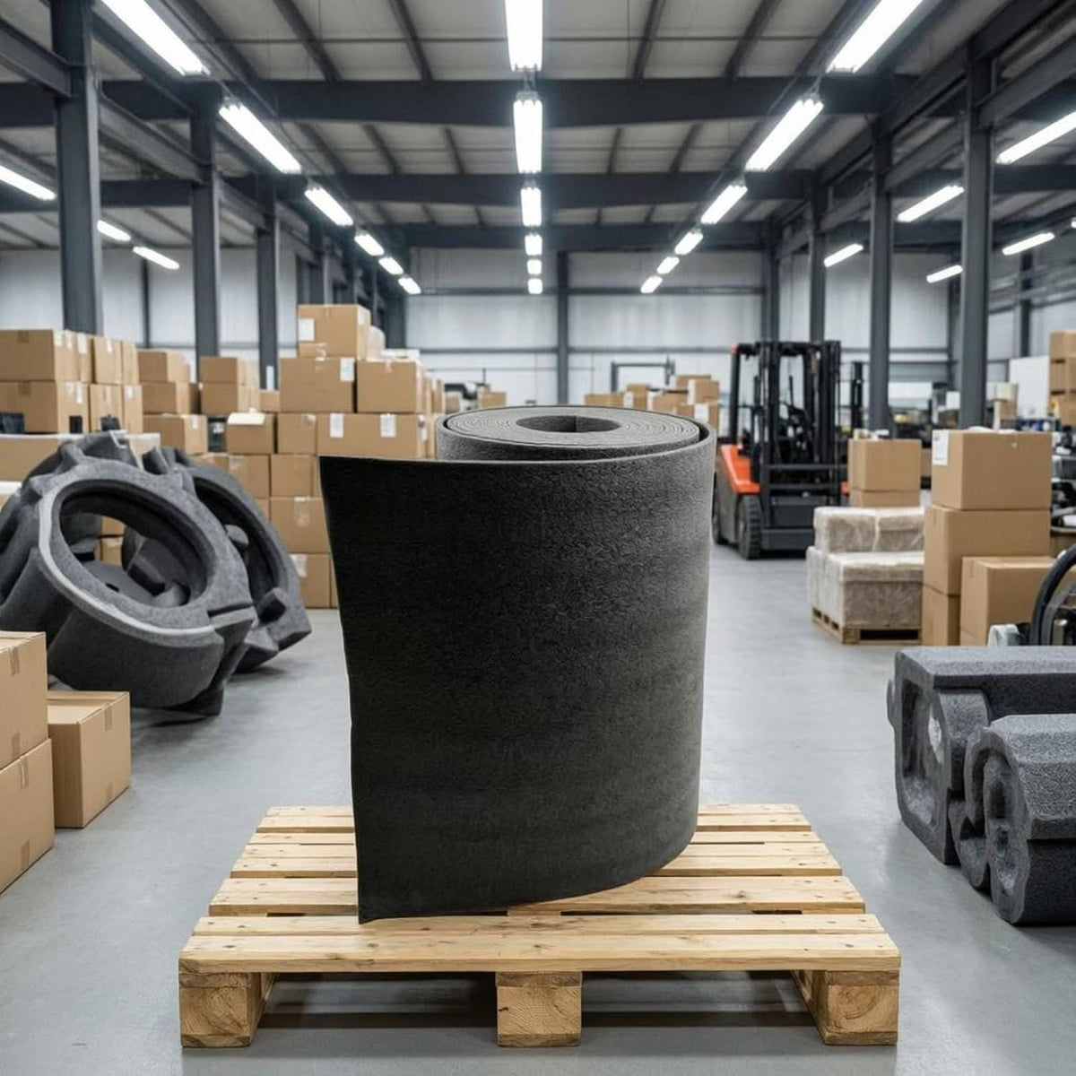 Expanded Polyethylene Foam Roll Textured Pearl Roll Resilient Shockproof Packaging Film for Storage