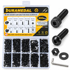 800PCS M2 Hex Socket Head & Button Head Screws Nuts Assortment Kit