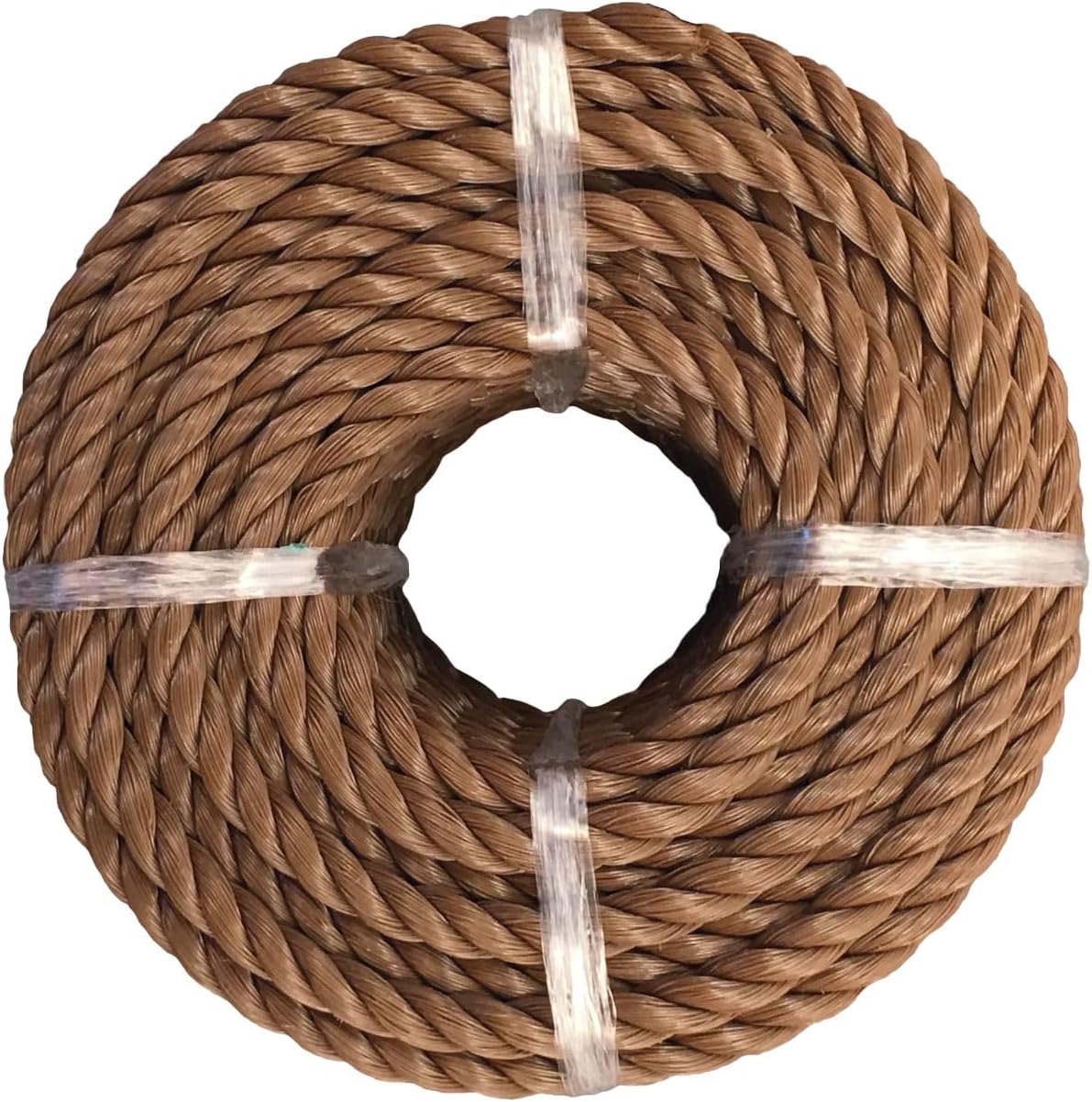 Koch 5011635 Twisted Polypropylene Rope, Perfect for Outdoor, Gardening, Landscaping, and Shipping, 1/2 by 50 Feet