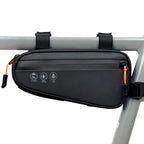 Bike Frame Bag, Waterproof Storage Pouch with Side Pockets
