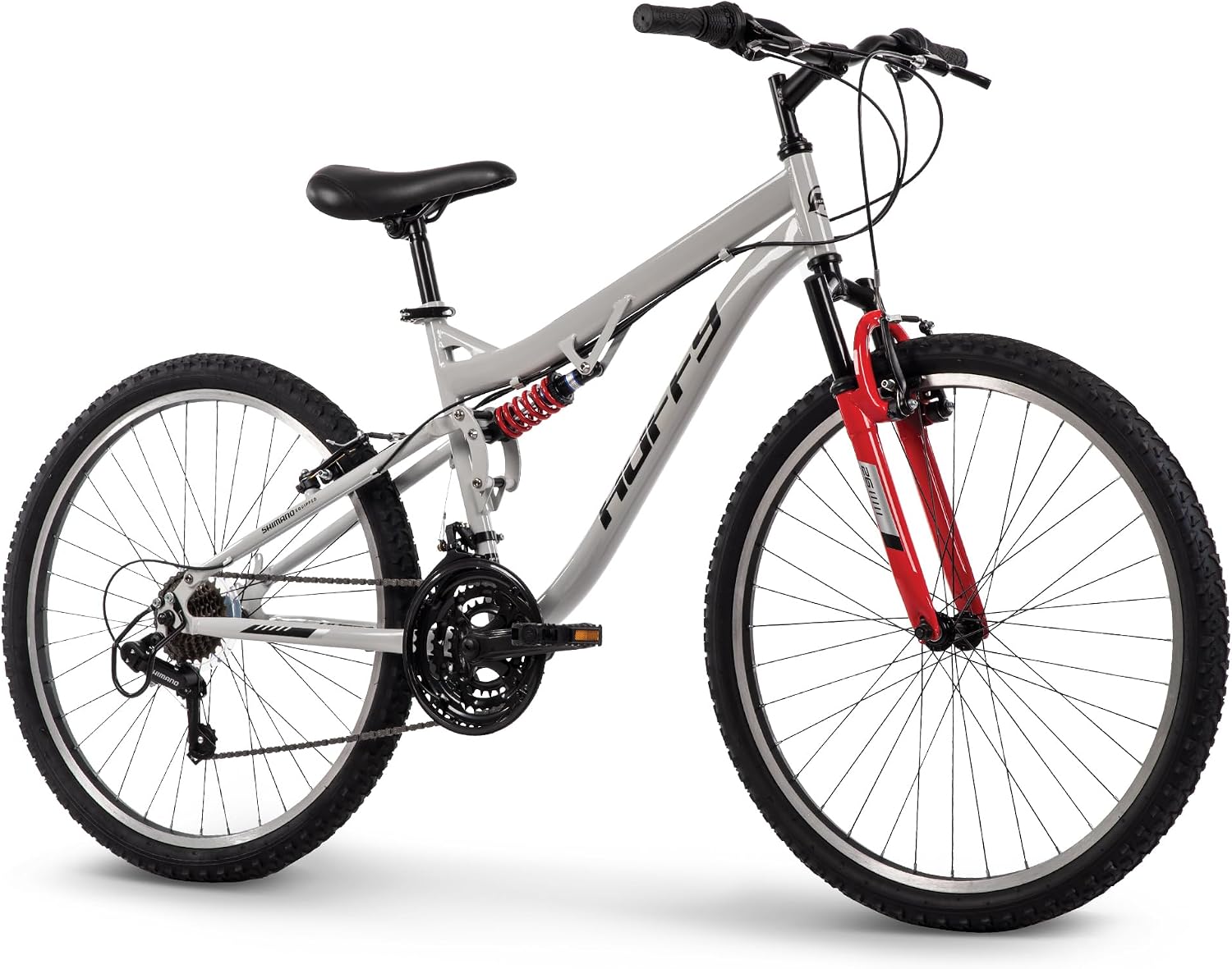 Stone Mountain Bike 20"/24"/26" for Men/Women/Girls/Boys | 6-Speed (20") or 21-Speed Options, Front or Dual