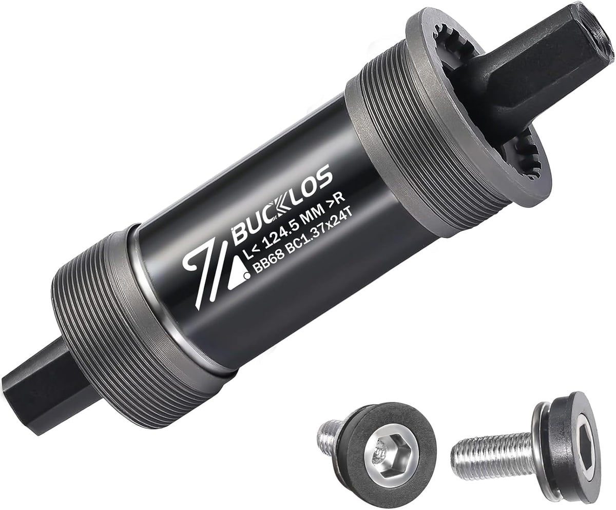 BUCKLOS Bike Square Taper Bottom Bracket - Replacement Bicycle Brackets