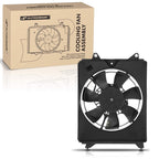 A-Premium Right A/C Condenser Fan Assembly