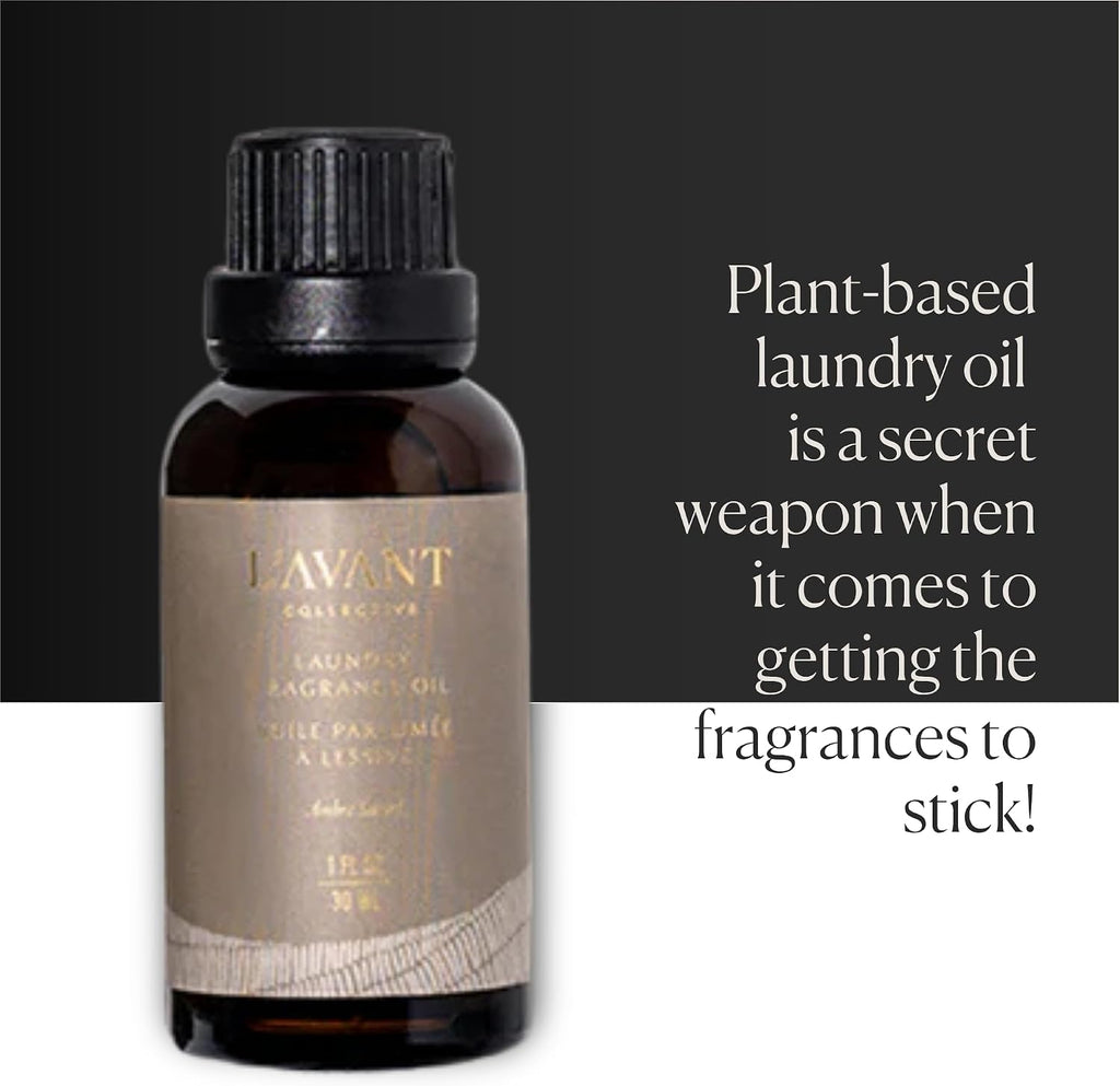 Laundry Oil 1oz, Dryer Ball Scent Booster, Ambre Santal