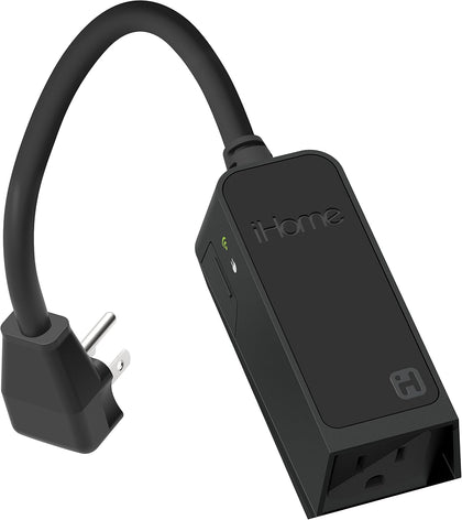 iSP100 Wifi Outdoor Smart Plug, Water Resistant Featuring Alexa, Google Assistant and Siri Voice Control OPEN BOX