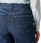 Women's Totally Shaping Pull on Wide Leg Jeans