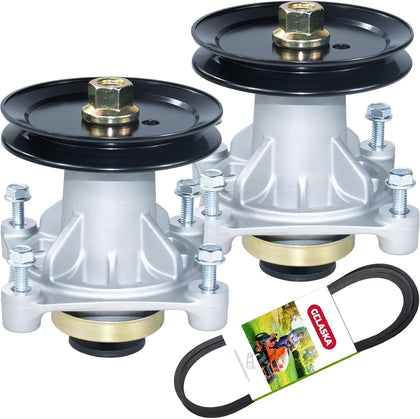 2 Pack 604214 Spindle Assembly for Hustler Raptor 42 inch Spindles | Replaces Hustler 604214 Spindle Assembly for