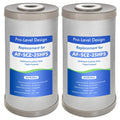 2 Pack Compatible with Aquasure Fortitude V2 AF-SCZ-25HFS Water Filter