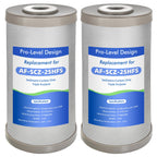 2 Pack Compatible with Aquasure Fortitude V2 AF-SCZ-25HFS Water Filter