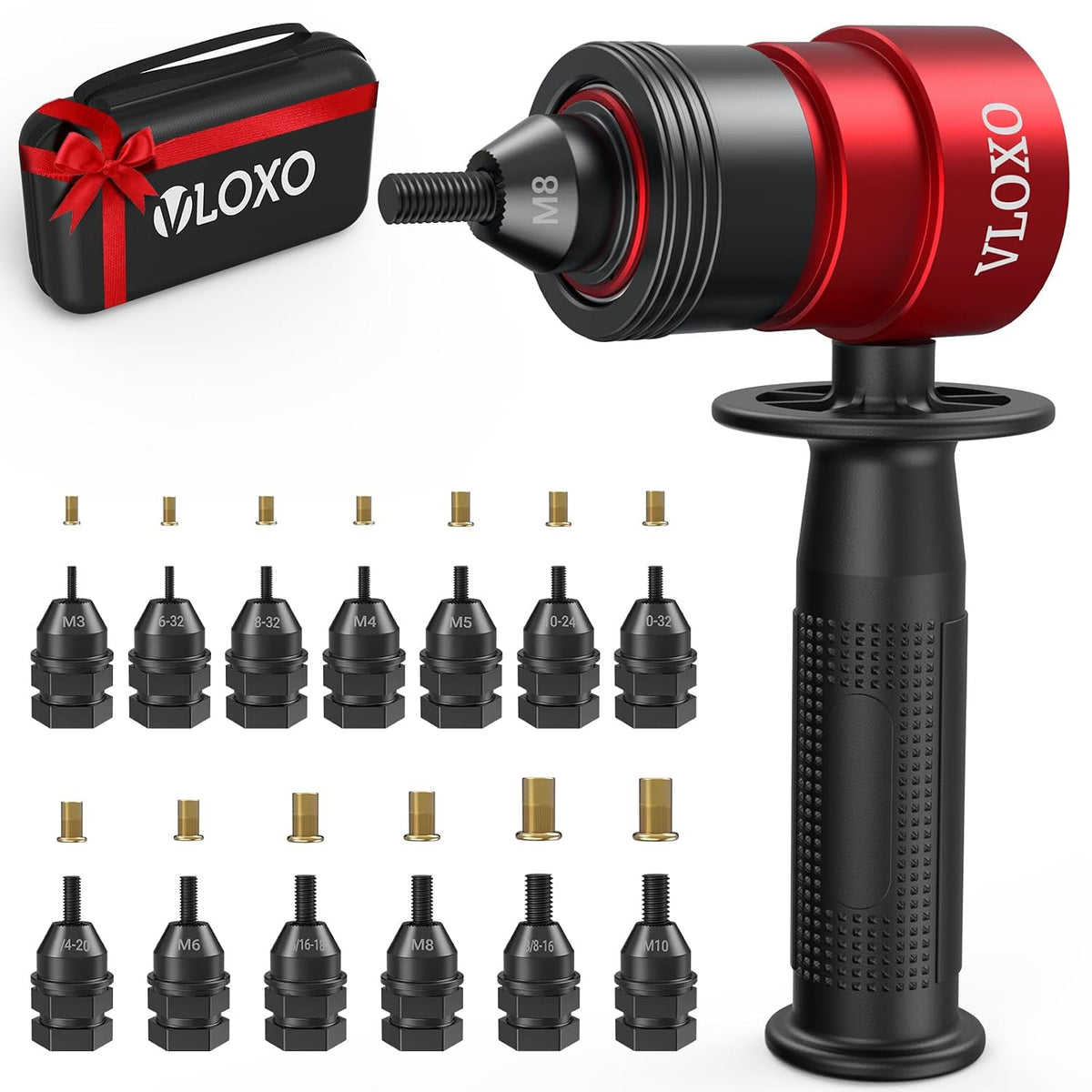 Rivet Nut Drill Adapter for Electric Drill Upgraded Rivet Gun Kit
