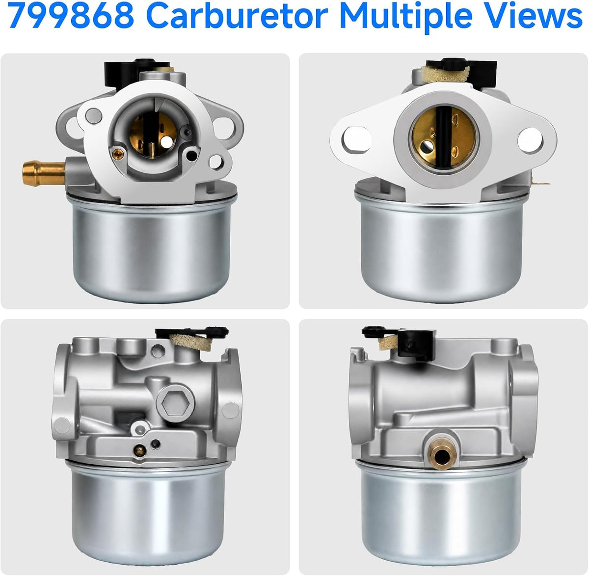 799868 Carburetor for Briggs & Stratton 498170 497586 498254