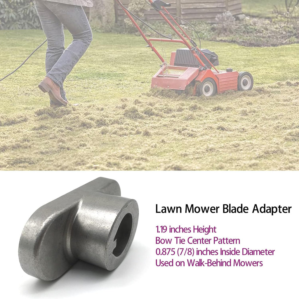 Lawn Mower Blade Adapter 748-0376E for MTD, Murray, Troy-Bilt, Yard Machine, Yardman, Bolens Push Walk-Behind Mower