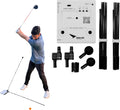 Birdie Golf: Birdie Cube - Golf Swing Trainer, 12 Adjustable Club Positions, Guided Strikes Tool, Alignment Rods