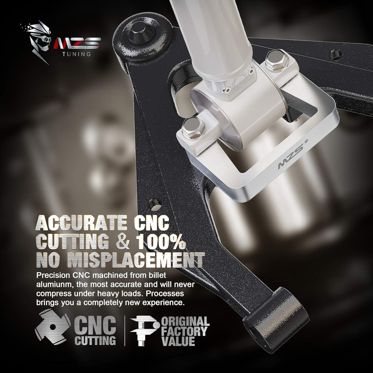 MZS 2.5" Leveling Kit Compatible with Silverado Sierra Tahoe 2007-2026
