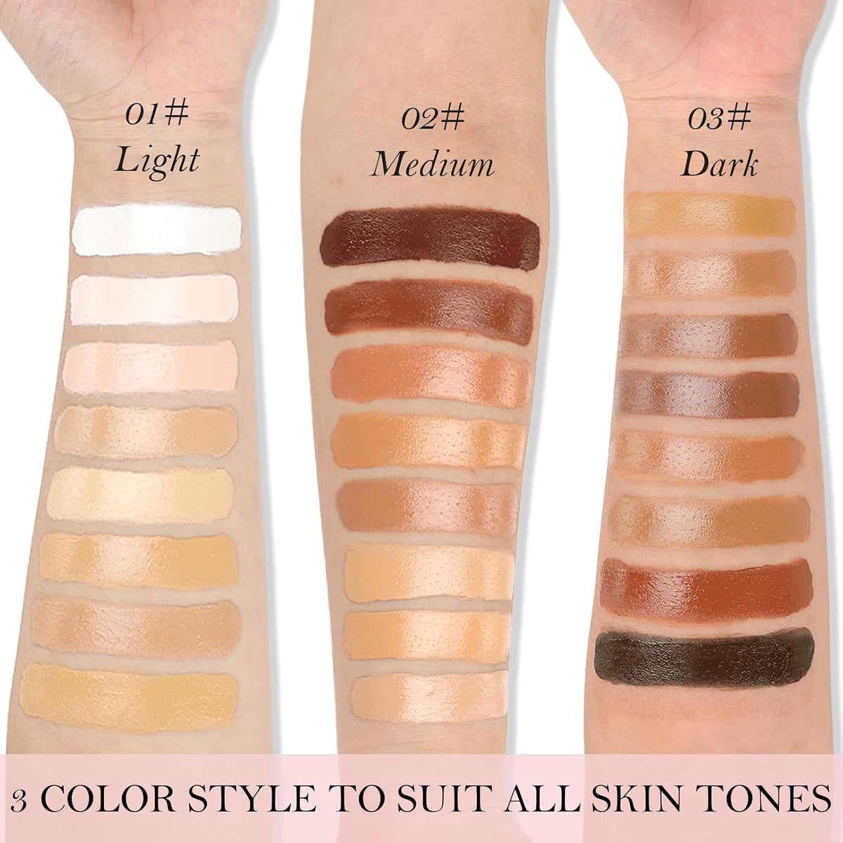 8 Shade Color Correcting Concealer Palette Undereye Cream Matte Concealer