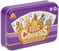 Five Crowns Collectible Tin – Card Game for Kids and Adults, Family Game Night, The Game isn’t Over Until the Kings