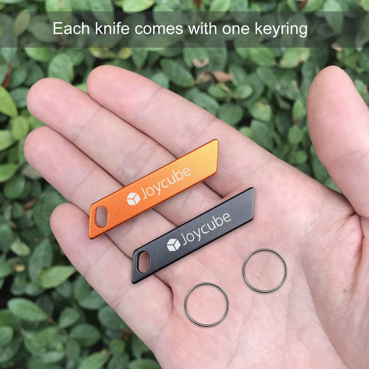 2Pack Mini Utility Knife Box Cutter, Small Keychain Pocket Knives