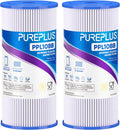5 Micron 10" x 4.5" Whole House Pleated Sediment Filter,2 Pack