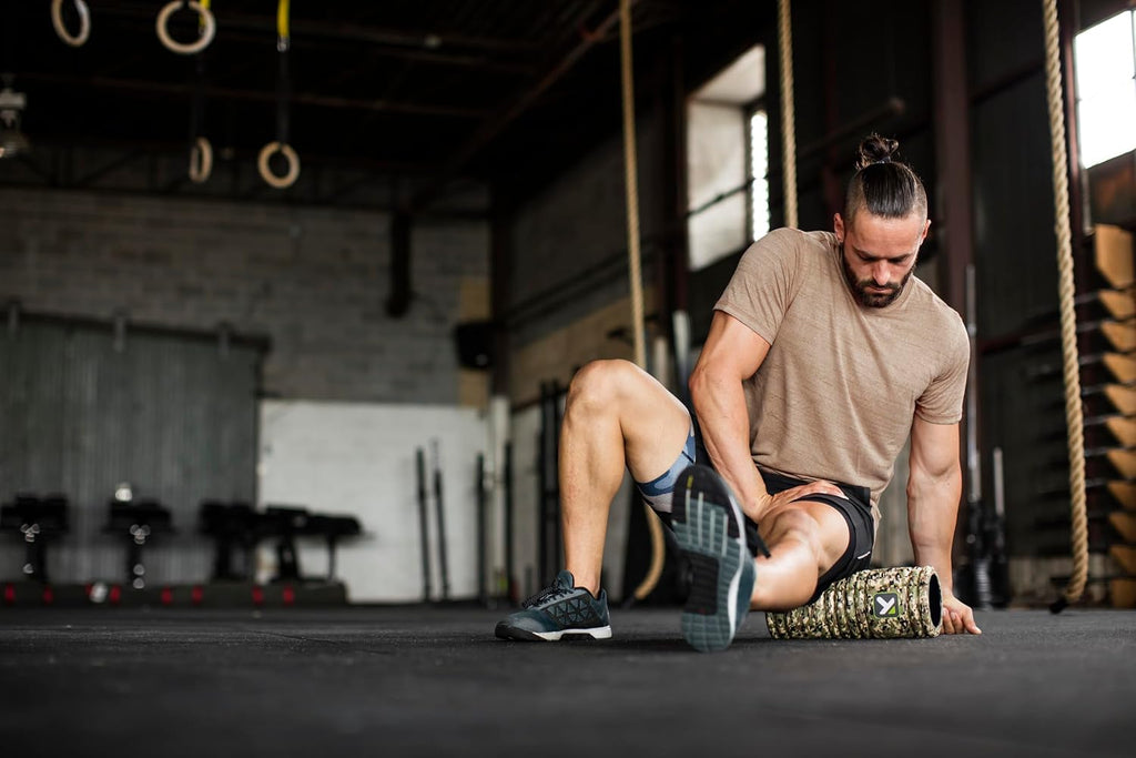 Performance Therapy Grid Foam Roller for Exercise, Deep Tissue Massage and Muscle Recovery, Original (13-Inch), Camo