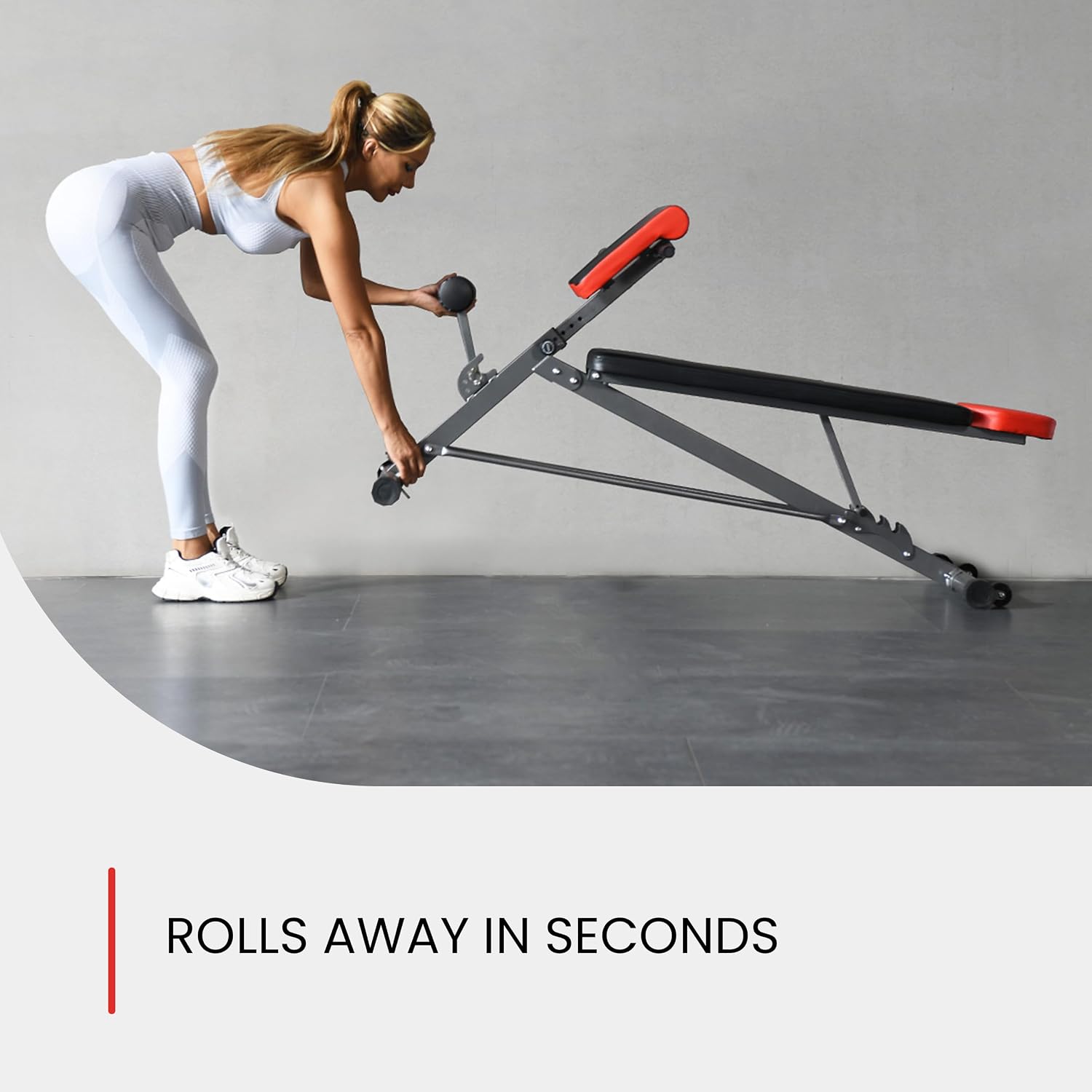 Multi-Functional Weight Bench for Full All-in-One Body Workout – Adjustable Workout Bench Press for Home Gym, Fitness