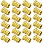 25 Pack 1/2" Brass PEX Barb Plug End Cap