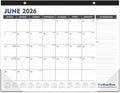 Large Desk Calendar 2026-2027 - 19 Months from Jun. 2026 through Dec. 2027, 22 x 17 Inches Desktop Wall Calendar with