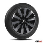 SPC1591BKGR Wheel Covers Lazio 15-inch Black/Grey
