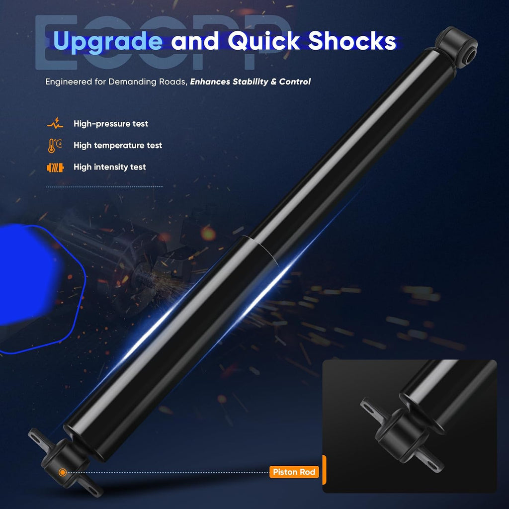 Rear Shocks Absorbers, ECCPP 2x Shocks for Chevrolet for Blazer 1995-2005
