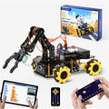 Robotics for Kids Ages 8-12, ACEBOTT Smart Robot Arm Car Kit with 5DOF, STEM Toys for Boys Age 8-12 12-16+, ESP32