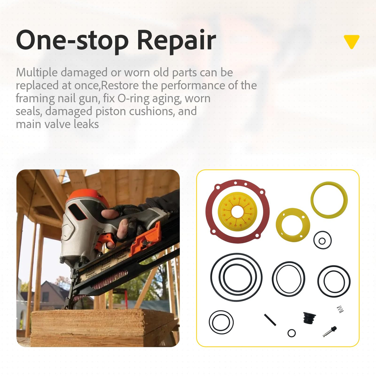 for Paslode F350S F250S F325C O-Ring Framing Nailer Master Restoration Kit