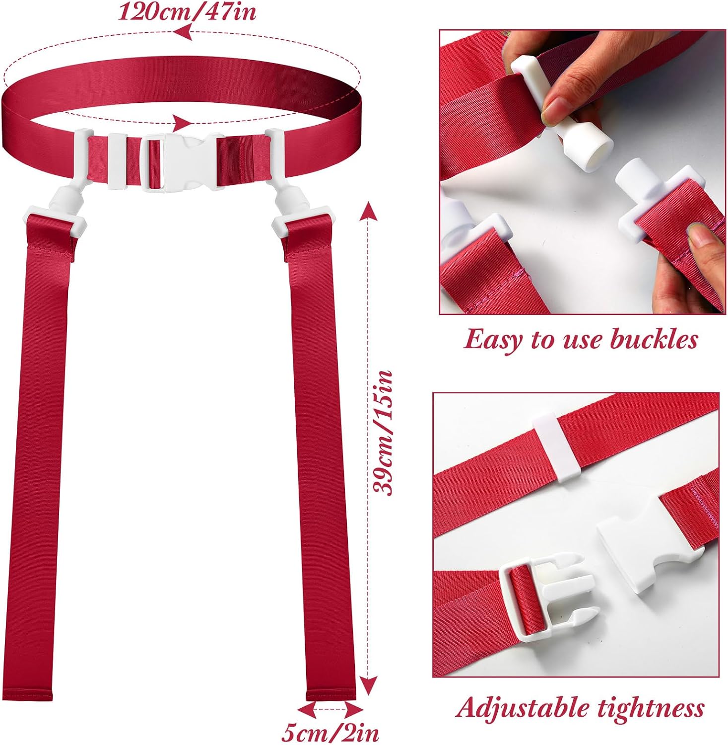 Player Flag Football Belt | Adjustable Football Belts with Flag