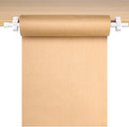 Kraft Paper Roll Holder 15.5-27.5 Inch Retractable Clamp-on Butcher Paper Holder Roller Tabletop Easel for to Do